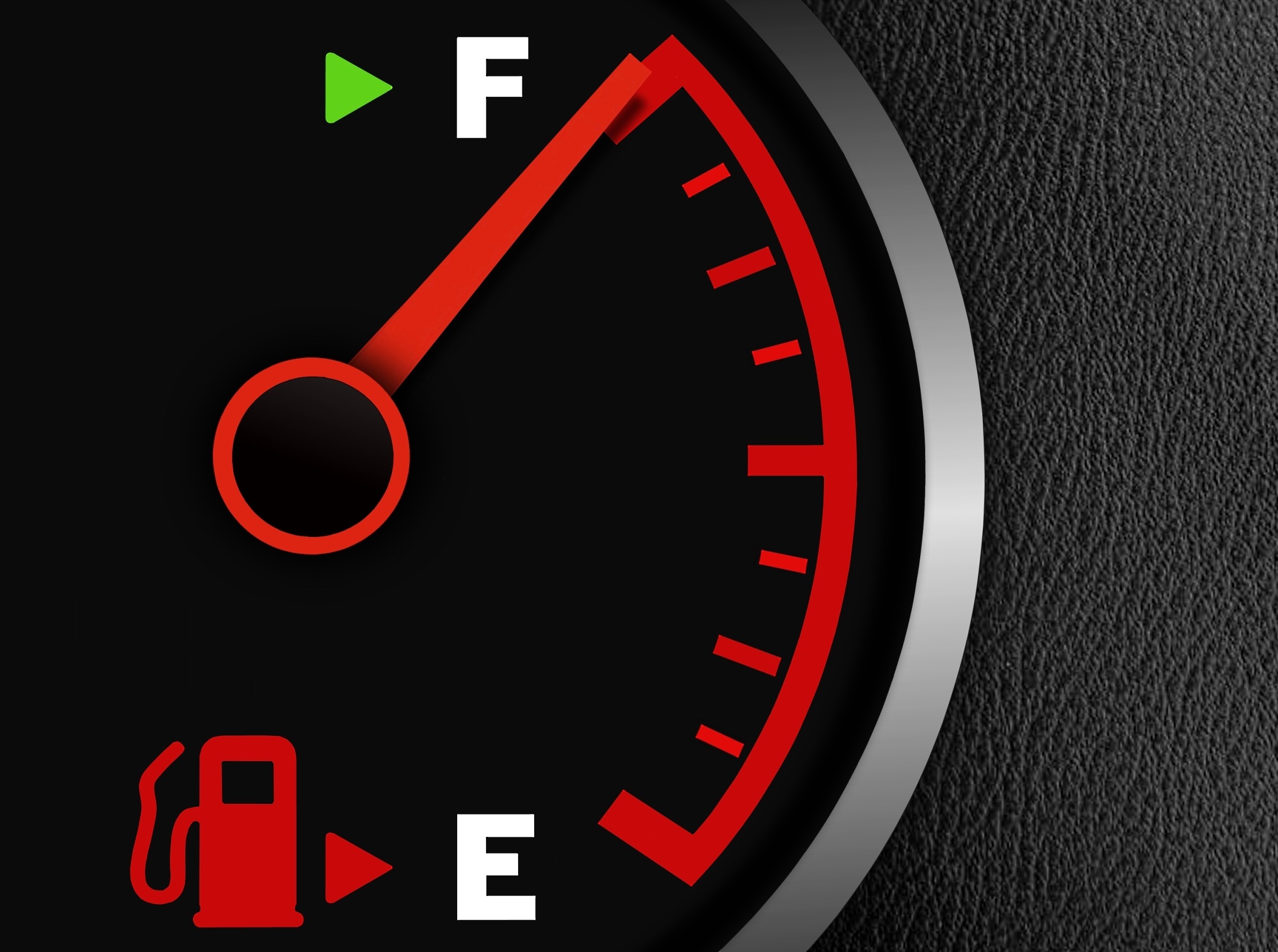 Full gas gauge