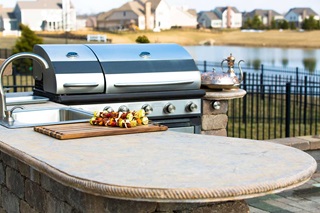 propane outdoor kitchen